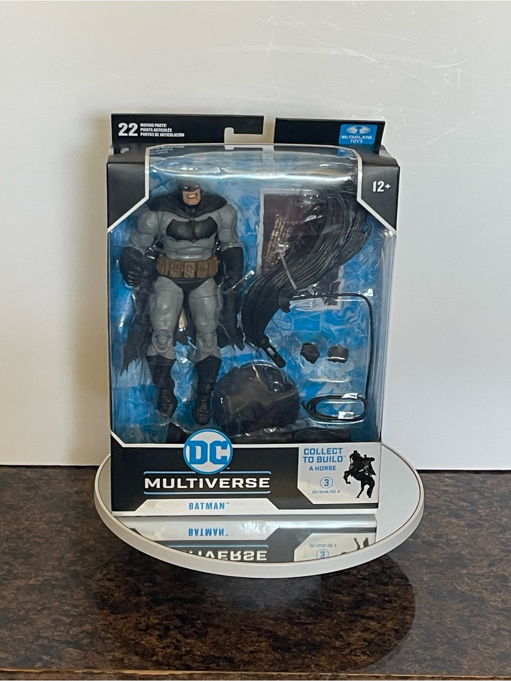 DC Multiverse Batman Figure - Gray, Black & Brown Accents